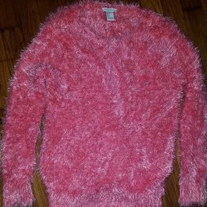 90s clueless inspired fuzzy sweater